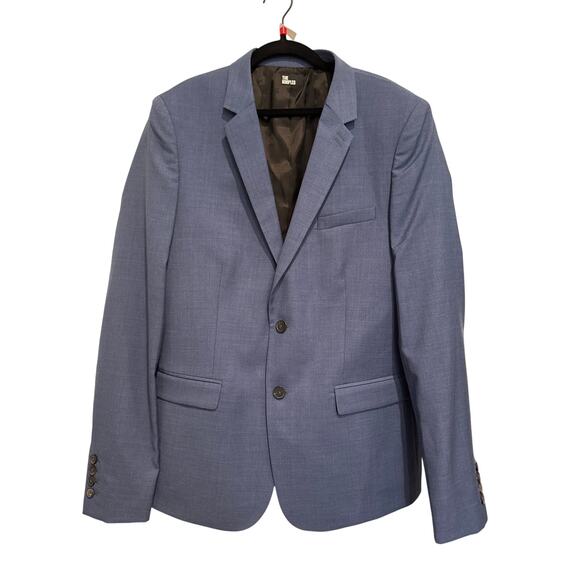 MSRP $596 The Kooples Men’s Trend Navy Blue Blazer EU 50/US 40 | SAME DAY SHIP - Picture 3 of 8